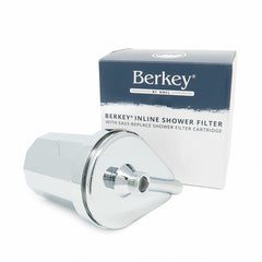 Berkey® - Inline Shower Filter - Chrome - New model 2022